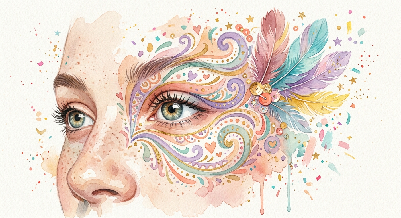 Maquillage artistique adulte